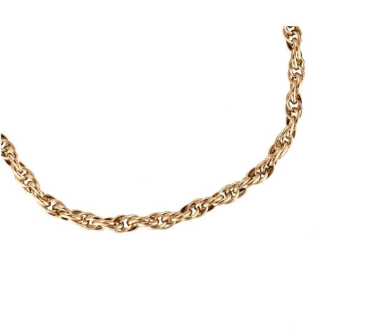 Halskette "Chain By Chain" Edelstahl 14K vergoldet in zwei Farben