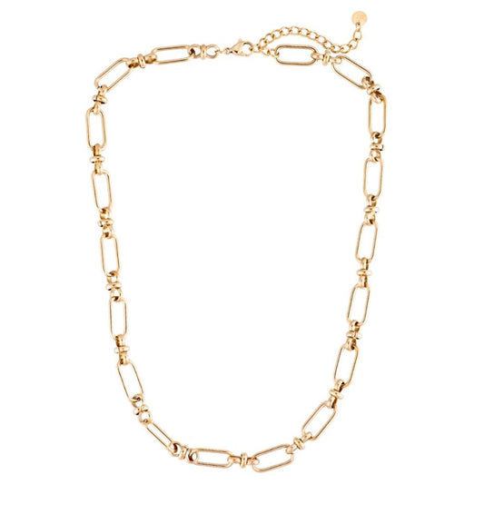 Halskette "Palina Chain" Edelstahl 14K vergoldet in zwei Farben